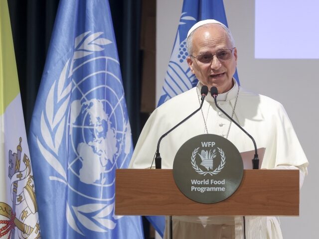 Pope Leo XIV Pope Leo XIV attends an official visit to the World Food Programme headquarters, on June 2