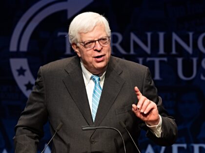 WASHINGTON, DC, UNITED STATES - 2018/07/24: Dennis Prager, nationally syndicated conservat