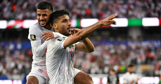WATCH: Iranian Player's Finger Gun Celebration Sparks Controversy