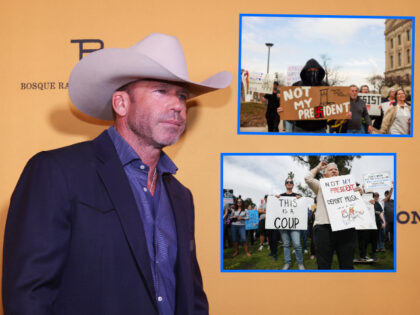 FORT WORTH, TX - NOVEMBER 13: Taylor Sheridan attends the black carpet during "Yellow
