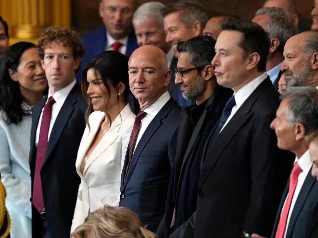 Tech leaders at Trump inauguration