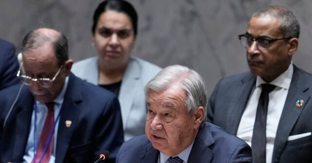 U.N. Secretary-General Demands $1.3 Trillion a Year to Fight 'Climate Chaos'