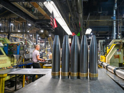 Mortars seen at General Dynamics. U.S. Senator. Dave McCormick and U.S. Rep. Rob Bresnahan