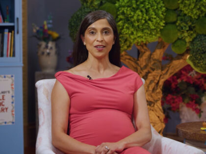 Screenshot from Storytime with the Second Lady