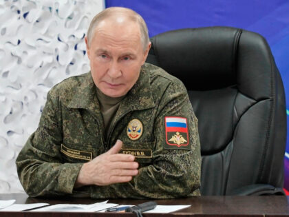 In this photo taken from video provided by Russian Presidential Press Service on Thursday,