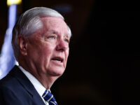 Senator Lindsey Graham, a Republican from South Carolina, speaks during a news conference at the US Capitol in Washington, DC, US, on Monday, April 27, 2026. President Donald Trump jumped on Saturday night's shooting at the White House Correspondents' Dinner to add a security rationale to his case for building a massive White House ballroom that he has wanted for years. Photographer: Valerie Plesch/Bloomberg via Getty Images