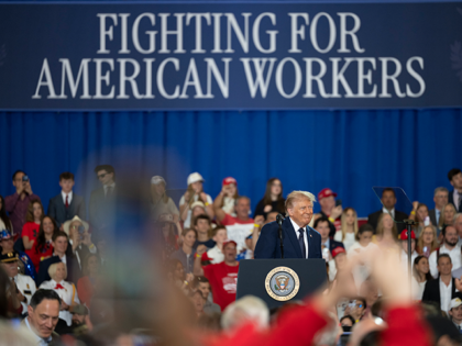 President Donald J. Trump delivers remarks on the economy at Rockland Community College in