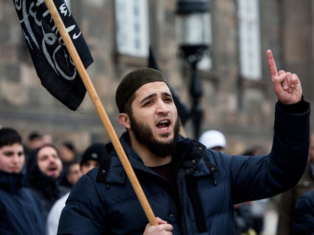 COPENHAGEN, DENMARK - MARCH 21: The Islamic organization Hizb ut-Tharir holds its Friday p