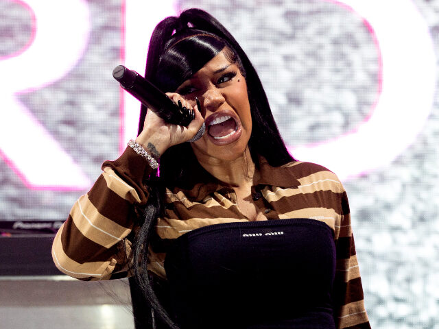 cardiB2 NEW YORK, NEW YORK - JUNE 27: Cardi B performs onstage during the 2025 LadyLand Festival a