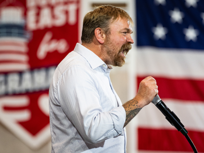 Graham Platner, Democratic US Senate candidate for Maine, during a primary election night