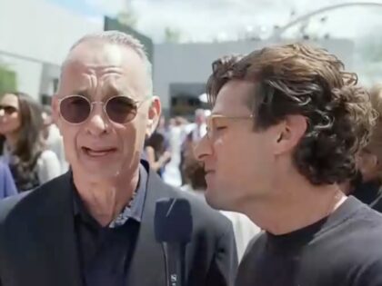 Tom Hanks to MS NOW Reporter