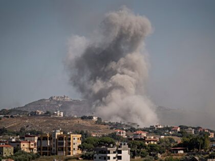 NABATIEH, LEBANON - JUNE 19: Israeli Army airstrike is seen on June 19, 2026 in Nabatieh,