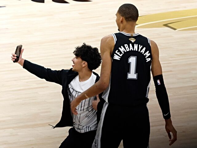 SAN ANTONIO, TX -JUNE 3: of 2026 NBA Finals - Game One at Frost Bank Center on June 3, 202