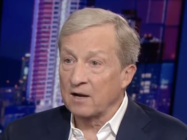 Steyer Appears to Tear Up While Lavishing Praise on Man Who Won Girl’s Track Event
