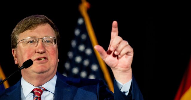 Mississippi Gov. Tate Reeves: Conservative Policies ‘Work for Everybody’ if Implemented Correctly