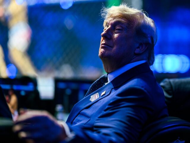 President Donald J. Trump attends UFC Freedom 250, the mixed martial arts event produced b