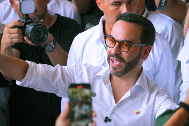 Colombia's hard-right presidential candidate Abelardo de la Espriella, seen here, has