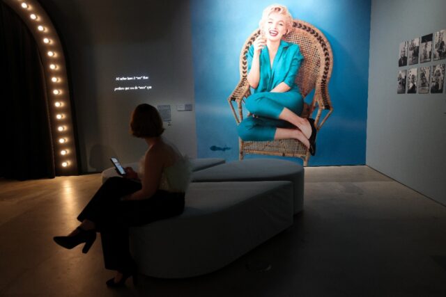 Marilyn Monroe began her showbiz career after leaving a factory job and dying her hair the