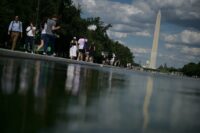 Trump blames ‘terrible vandals’ for Washington pool renovation woes