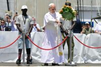 Pope condemns ‘indifference’ towards migrants on Canaries trip
