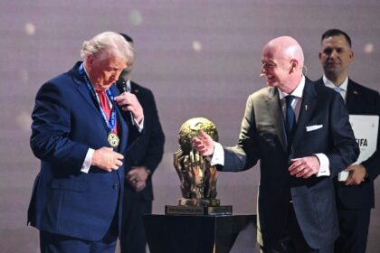 US President Donald Trump didn't detail his World Cup plans