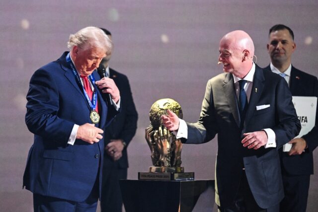 US President Donald Trump didn't detail his World Cup plans