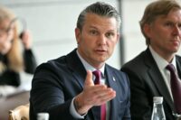 Hegseth urges Europe on D-Day to counter present-day ‘invasion’