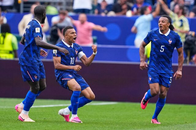 Kylian Mbapp Of France Scores His 15th World Cup Goal Tying For 3rd kylian-mbapp-of-france-scores-his-15th-world-cup-goal-tying-for-3rd