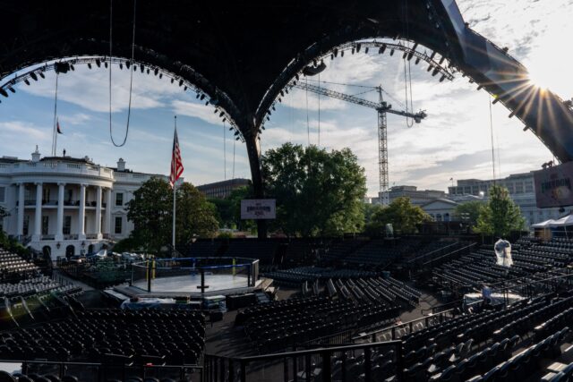 APTOPIX UFC Freedom 250 Trump The Associated Press