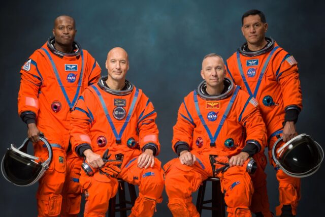 NASA Artemis Crew The Associated Press