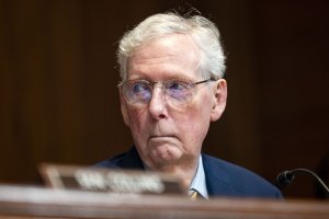 Sen. Mitch McConnell hospitalized, spokesman says