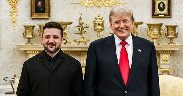 Report: Trump and Zelensky Sign Deal to Bring Ukrainian Drones to U.S.