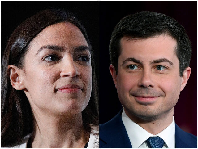 AOC and Pete Buttigieg
