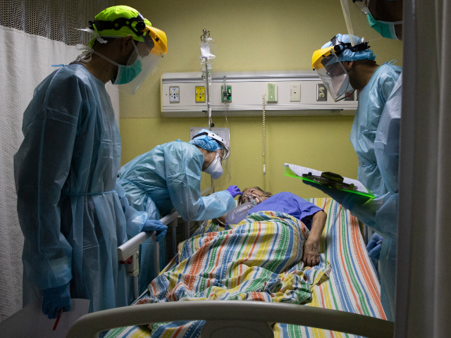 Venezuelan Dr. Jeannette Padrón, the ICU chief with Doctors Without Borders, speaks to a