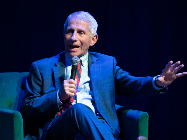 AP24174073243000 Dr. Anthony Fauci speaks during the presentation of his book "On Call" at Lincol