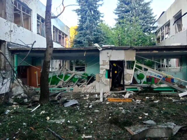 This photo, released by Moscow Region Governor Andrei Vorobyev's official telegram channel