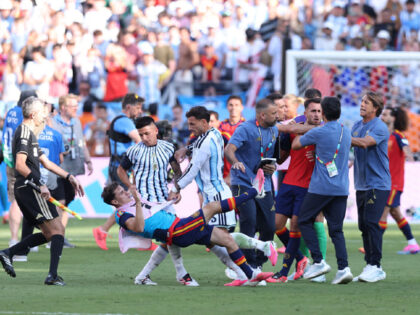 VIDEO: Argentina Brawls with Spain After Crushing Defeat at the World Cup