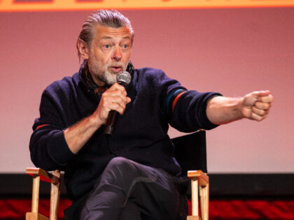 CHICAGO, ILLINOIS - APRIL 11: Actor Andy Serkis during C2E2 on the main stage for the &quo