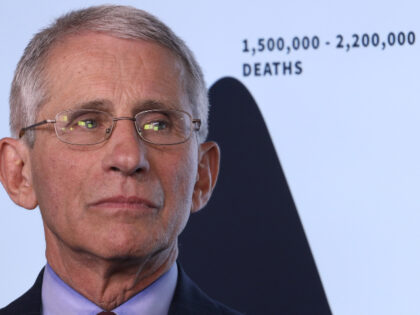 Dr. Anthony Fauci, director of the National Institute of Allergy and Infectious Diseases,