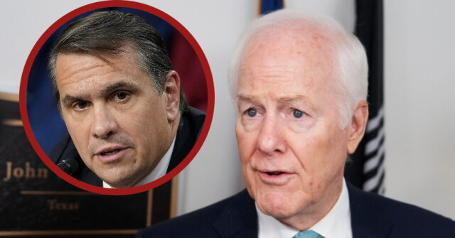 Trump: Cornyn Making Blanche 'Pawn' Because He's Angry over Paxton Endorsement