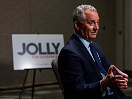 Former Republican Congressman David Jolly, who is running for governor as a Democrat, spea