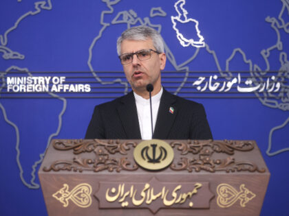 TEHRAN, IRAN - 2026/04/15: Esmail Baghaei Hamaneh, current spokesperson of Ministry of For