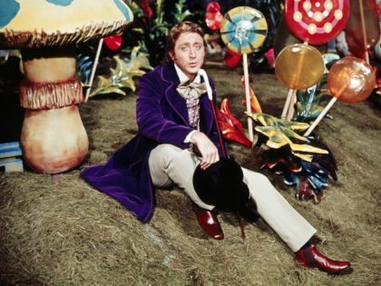 American actor Gene Wilder (1933 - 2016) as Willy Wonka in the film 'Willy Wonka &amp