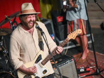 Aaron Lee Tasjan and Friends perform at The Luck Reunion Festival 2025 at Luck Ranch on Ma