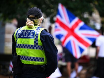 BOURNEMOUTH, ENGLAND - AUGUST 09: Police stand outside The Roundhouse hotel during a demon