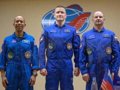 BAIKONUR, KAZAKHSTAN - NOVEMBER 26: (EDITOR’S NOTE: This Handout image was provided by a