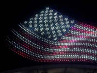 WATCH: American Bald Eagle and George Washington Light Up the Sky in Drone Show over Texas