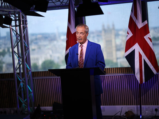 Nigel Farage Makes Statement On 'Future In Public Life' LONDON, ENGLAND - JULY 7: Reform UK Leader Nigel Farage announces his resignation as a mem
