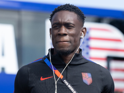SEATTLE, WASHINGTON - JULY 05: Folarin Balogun of the United States Arrives during the tra