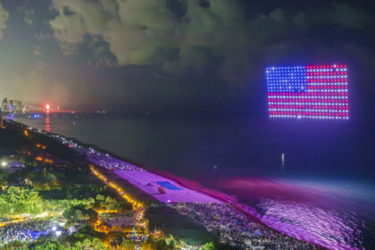 Miami Beach, Florida, Alto Mar Park, Atlantic Ocean, July Fourth, Independence Day, celebr